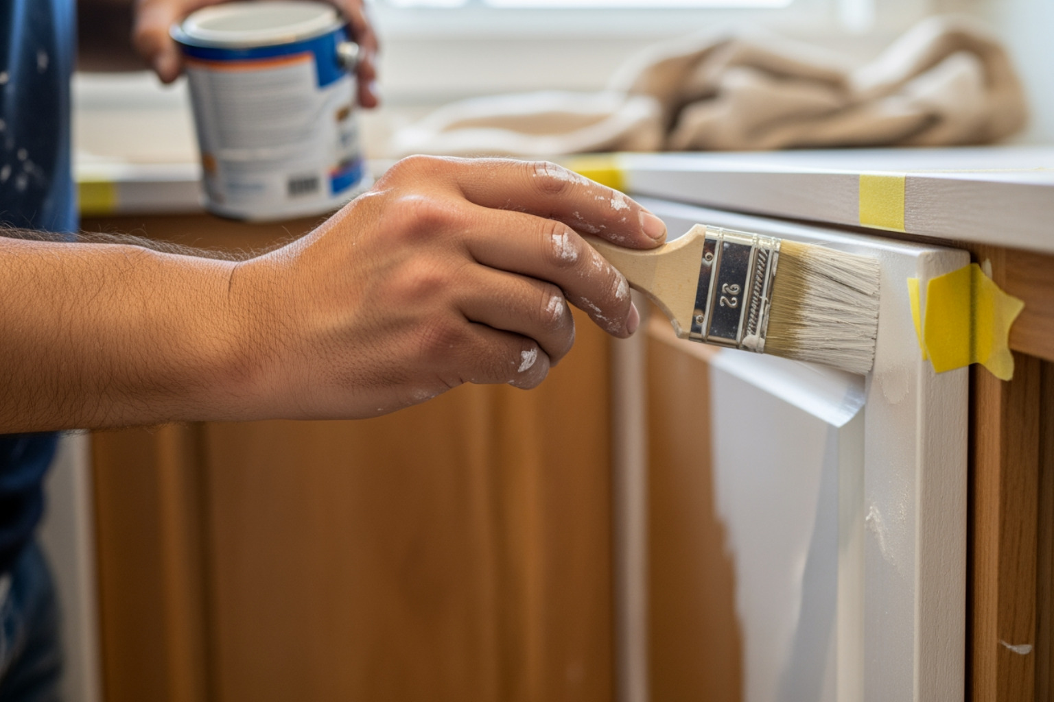Professional kitchen cabinet makeover