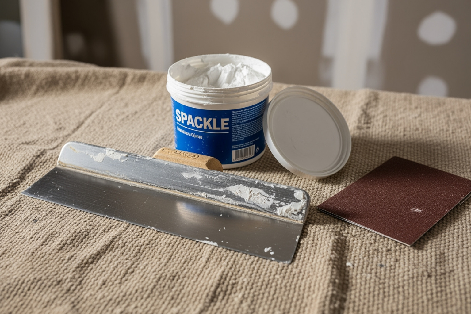 Drywall hole patching