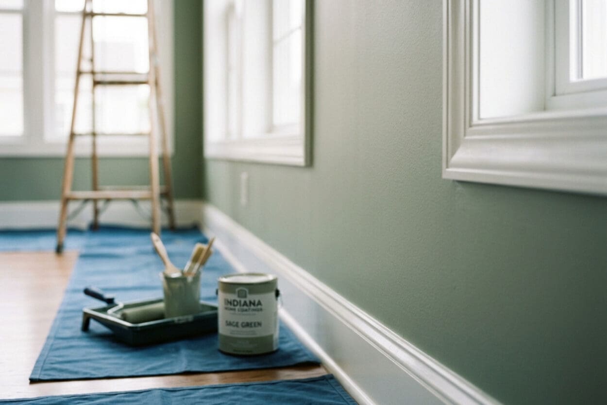 durable interior paint jobs interior room Carmel Indiana professional finish - durable interior paint jobs