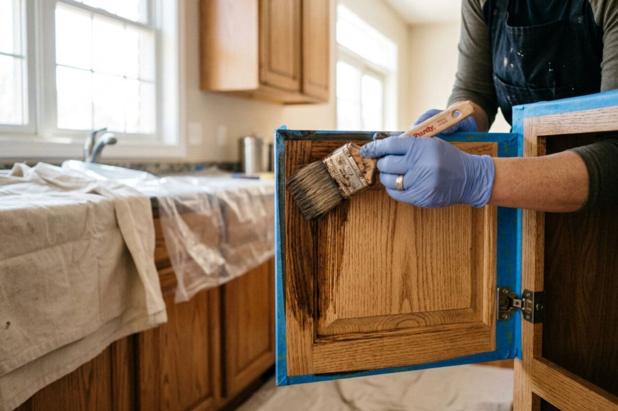 kitchen cabinet refinishing Carmel