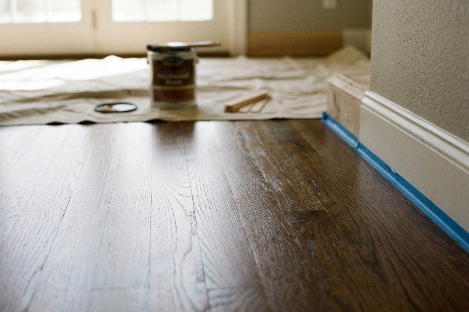 Zionsville floor staining services